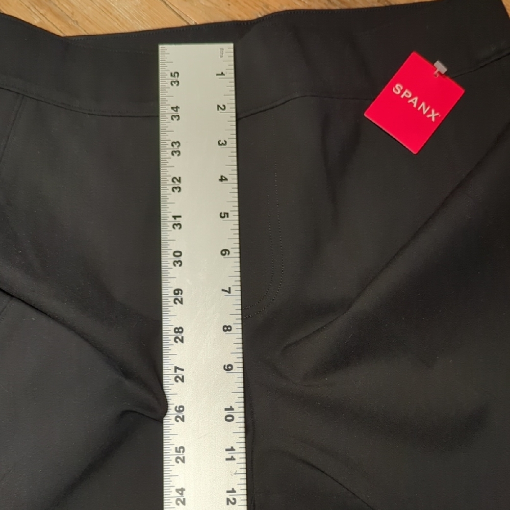 SPANX Black Women's Tailored Stretch Trousers - Picture 5 of 9